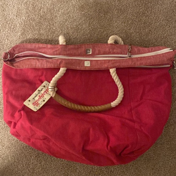 Betsey Johnson Betseyville Weekender Bag Reversible - Picture 10 of 10